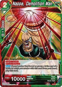Nappa, Demolition Man (BT9-090) [Universal Onslaught Prerelease Promos] | Total Play