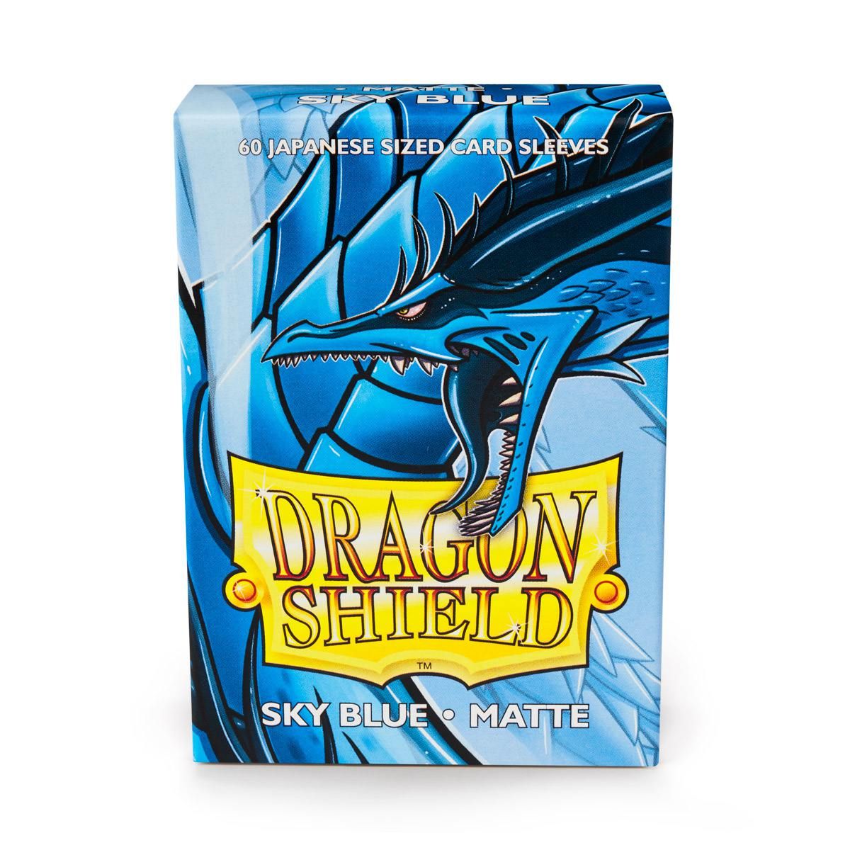 Dragon Shield: Japanese Size 60ct Sleeves - Sky Blue (Matte) | Total Play