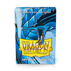 Dragon Shield: Japanese Size 60ct Sleeves - Sky Blue (Matte) | Total Play