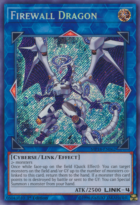 Firewall Dragon [MP18-EN062] Secret Rare | Total Play