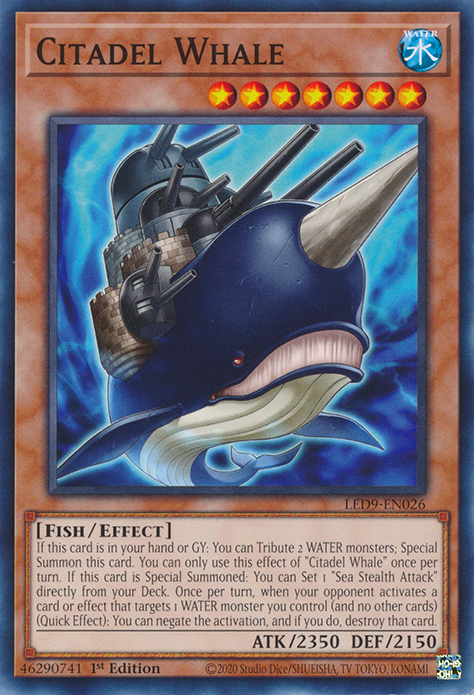 Citadel Whale [LED9-EN026] Common | Total Play