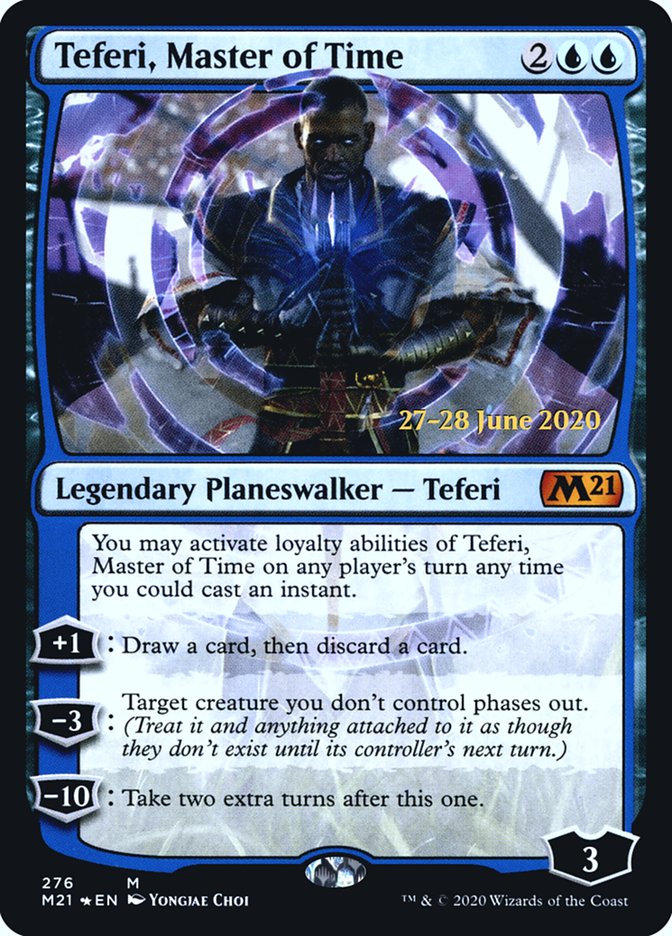 Teferi, Master of Time (276) [Core Set 2021 Prerelease Promos] | Total Play