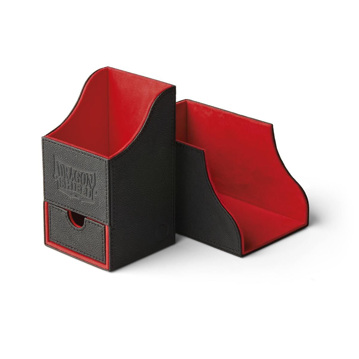 Dragon Shield: Nest+ (Black / Red) | Total Play