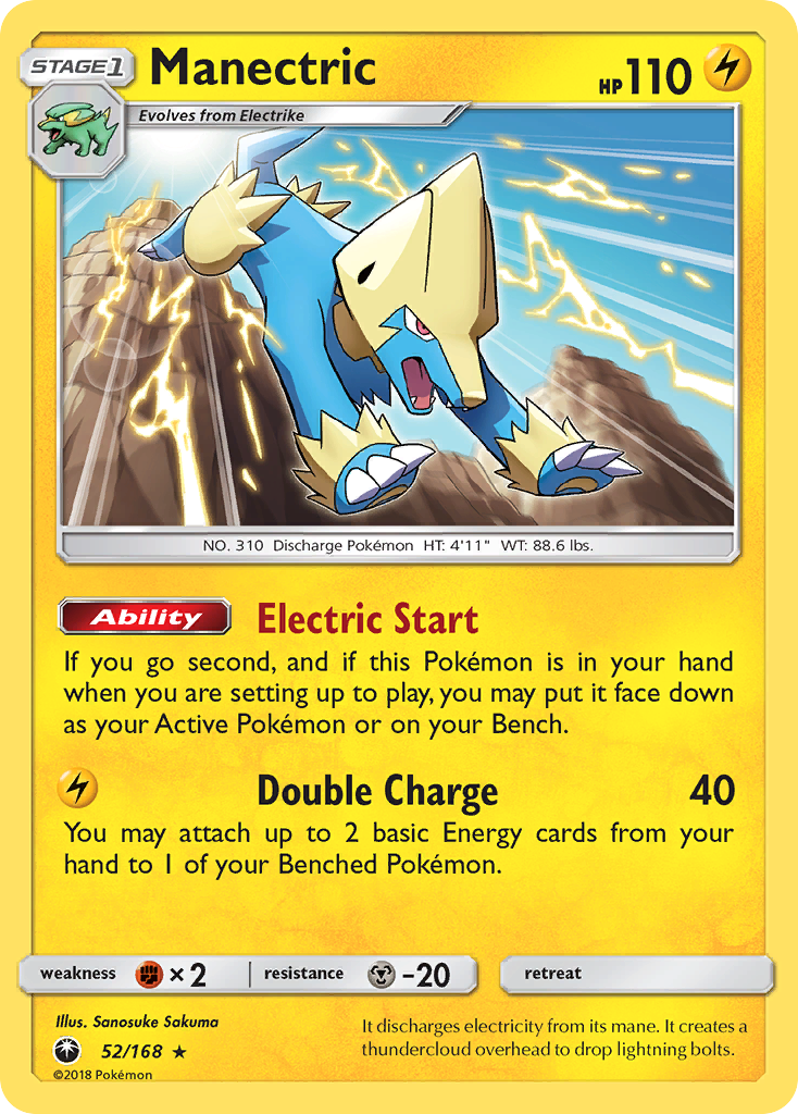 Manectric (52/168) [Sun & Moon: Celestial Storm] | Total Play