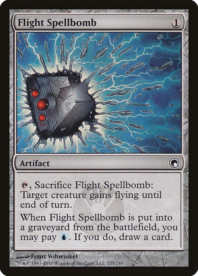 Flight Spellbomb [Scars of Mirrodin] | Total Play