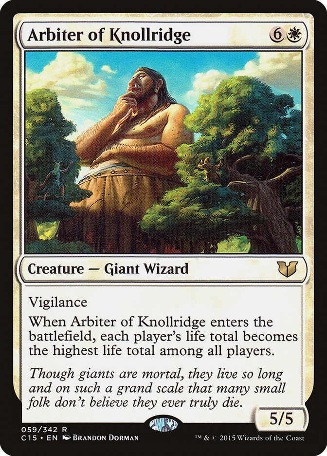 Arbiter of Knollridge [Commander 2015] | Total Play