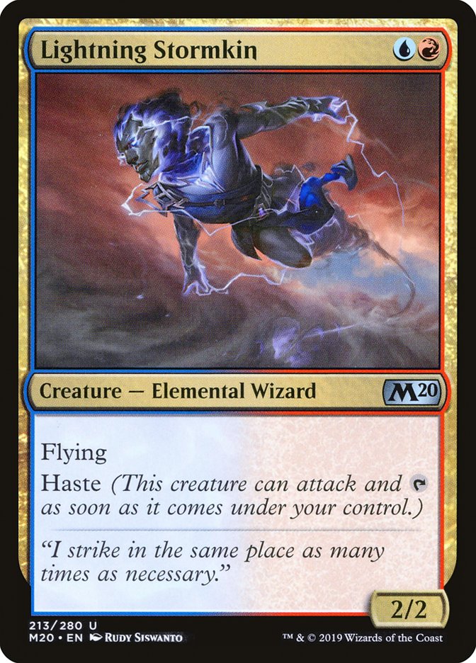 Lightning Stormkin [Core Set 2020] | Total Play