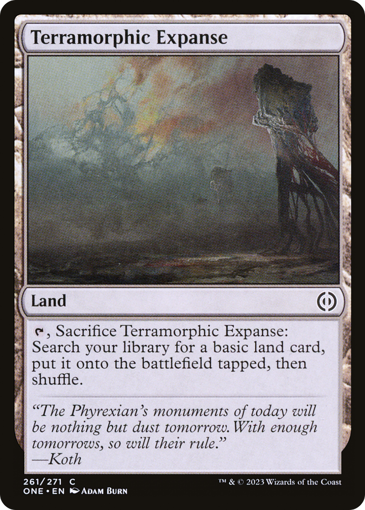 Terramorphic Expanse [Phyrexia: All Will Be One] | Total Play