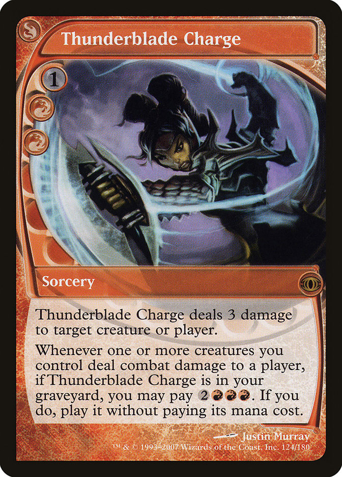 Thunderblade Charge [Future Sight] | Total Play