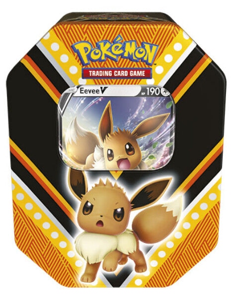 Sword & Shield - V Powers Tin (Eevee V) (International Version) | Total Play