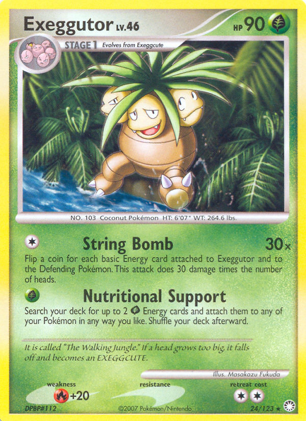 Exeggutor (24/123) [Diamond & Pearl: Mysterious Treasures] | Total Play