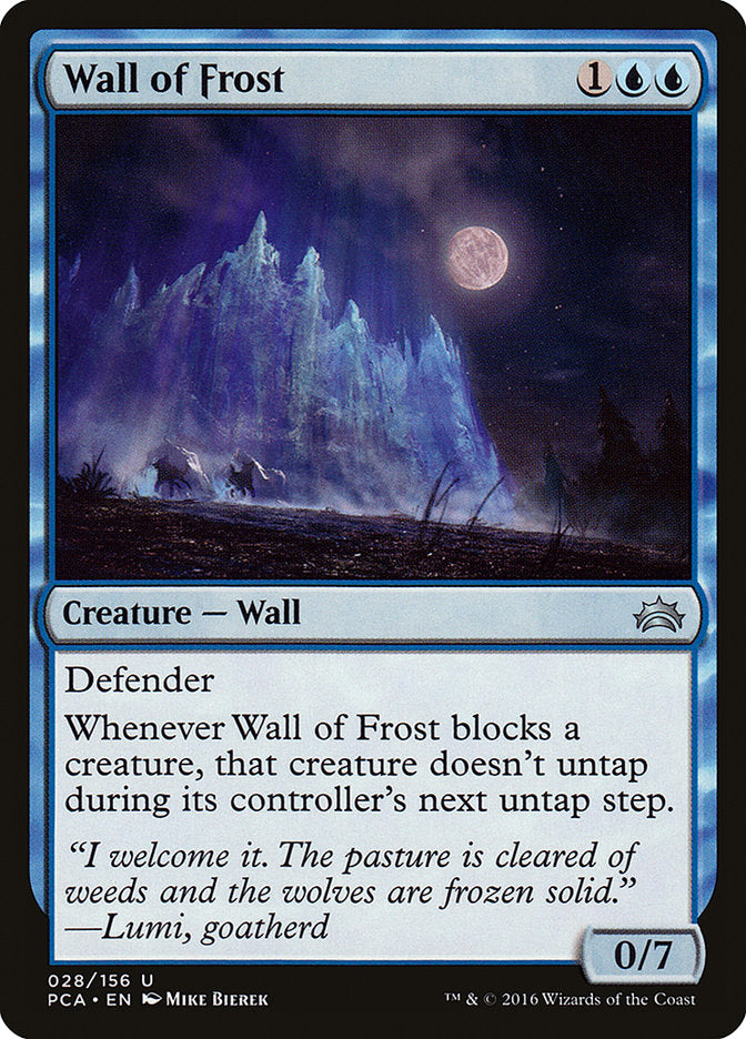 Wall of Frost [Planechase Anthology] | Total Play