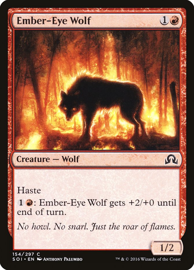 Ember-Eye Wolf [Shadows over Innistrad] | Total Play