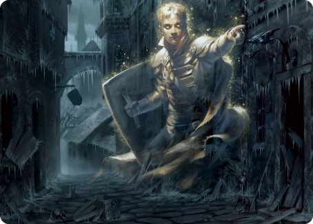 Dennick, Pious Apparition Art Card [Innistrad: Midnight Hunt Art Series] | Total Play