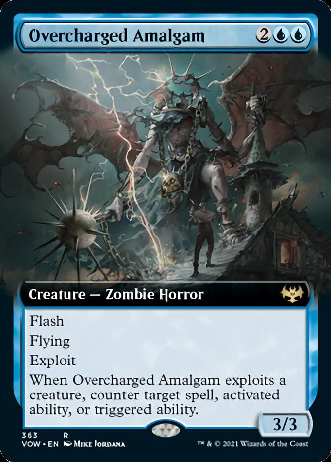 Overcharged Amalgam (Extended Art) [Innistrad: Crimson Vow] | Total Play