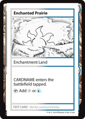 Enchanted Prairie (2021 Edition) [Mystery Booster Playtest Cards] | Total Play