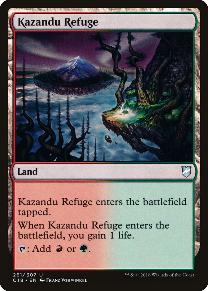Kazandu Refuge [Commander 2018] | Total Play