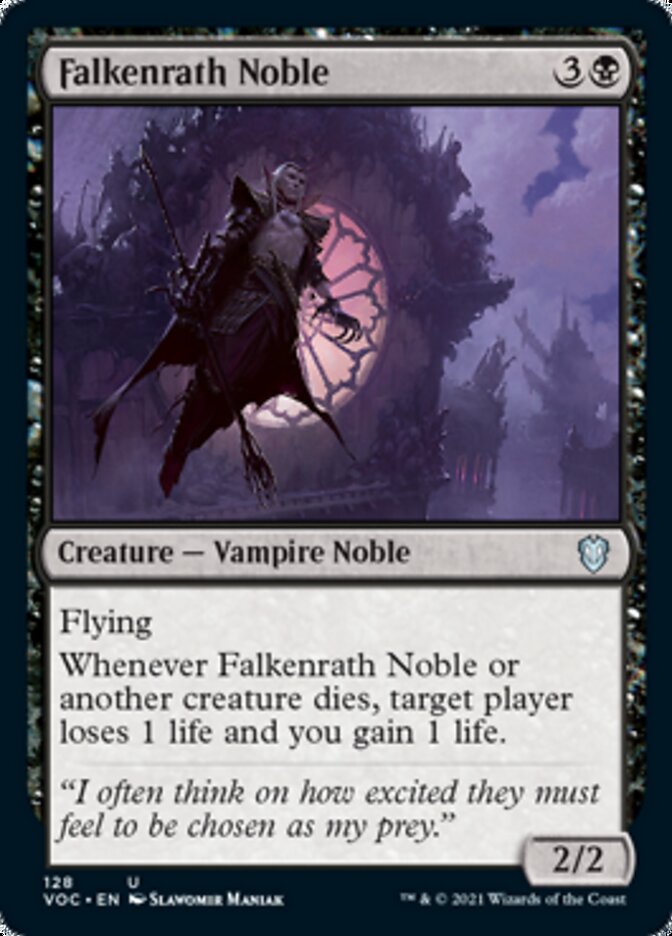 Falkenrath Noble [Innistrad: Crimson Vow Commander] | Total Play