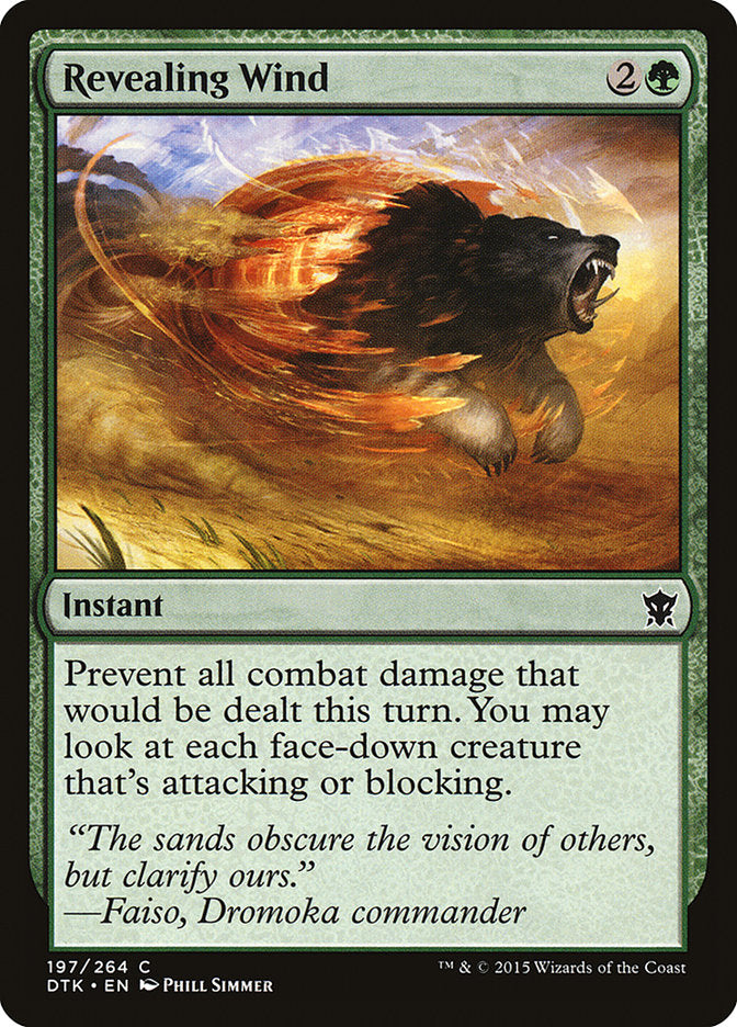 Revealing Wind [Dragons of Tarkir] | Total Play