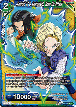 Android 17 & Android 18, Team-Up Attack (BT17-136) [Ultimate Squad] | Total Play