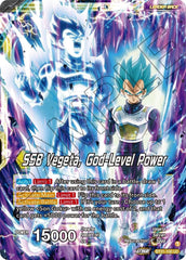 SSB Son Goku // SSB Vegeta, God-Level Power (BT21-100) [Wild Resurgence] | Total Play