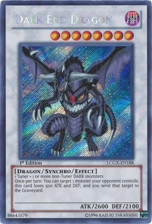 Dark End Dragon [LCGX-EN188] Secret Rare | Total Play