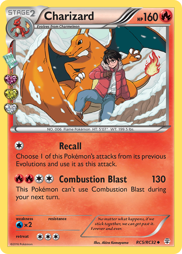 Charizard (RC5/RC32) [XY: Generations] | Total Play