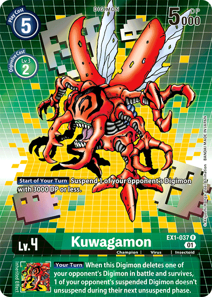 Kuwagamon [EX1-037] (Alternate Art) [Classic Collection] | Total Play