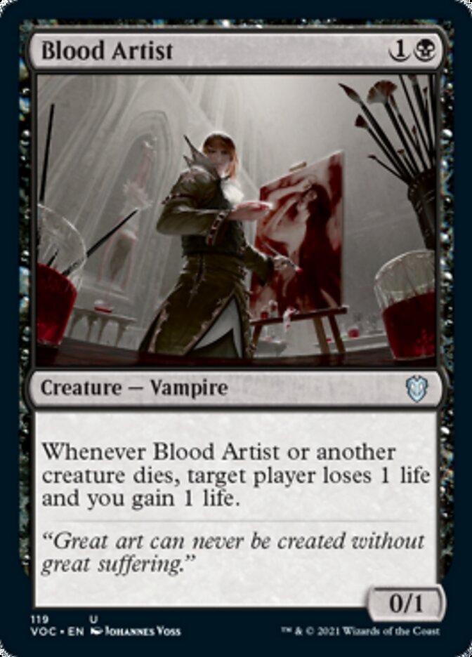 Blood Artist [Innistrad: Crimson Vow Commander] | Total Play