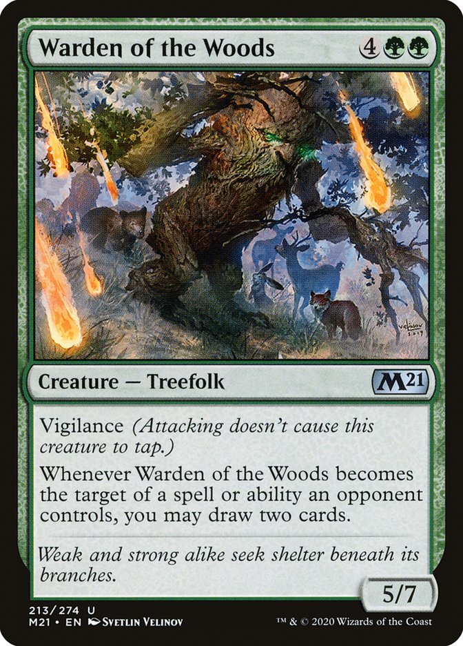 Warden of the Woods [Core Set 2021] | Total Play