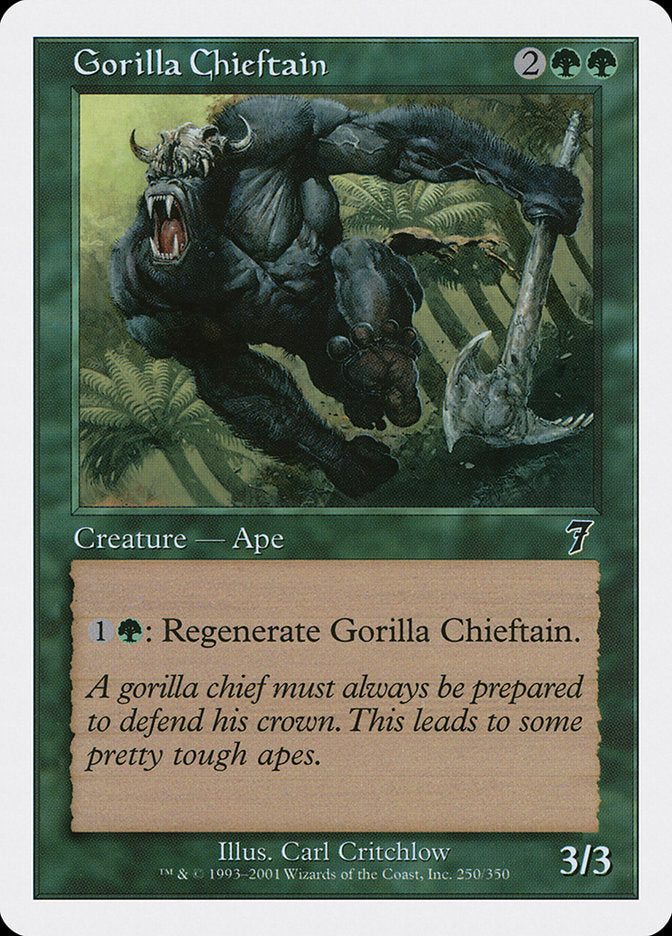 Gorilla Chieftain [Seventh Edition] | Total Play