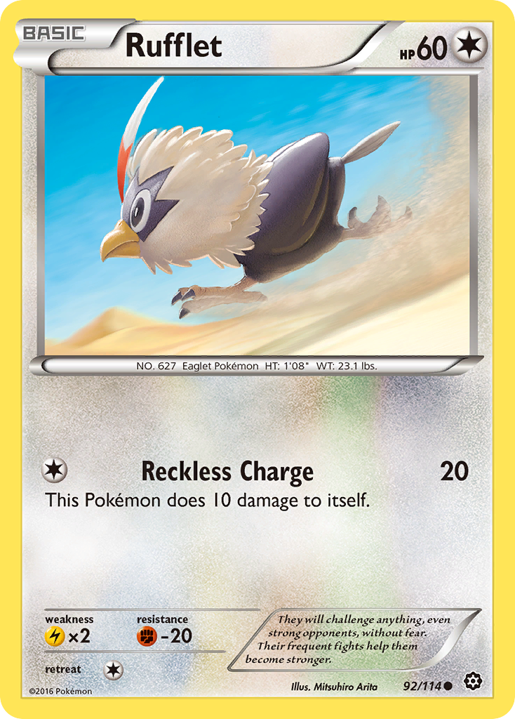 Rufflet (92/114) [XY: Steam Siege] | Total Play