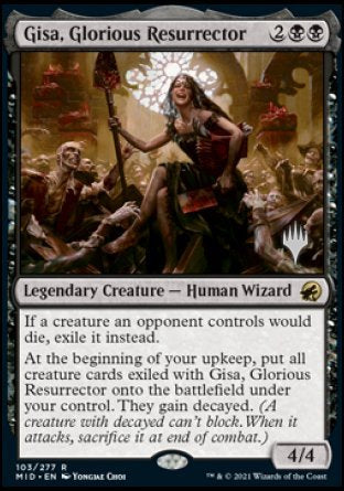 Gisa, Glorious Resurrector (Promo Pack) [Innistrad: Midnight Hunt Promos] | Total Play