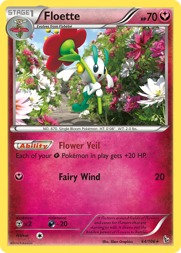 Floette (64/106) [XY: Flashfire] | Total Play