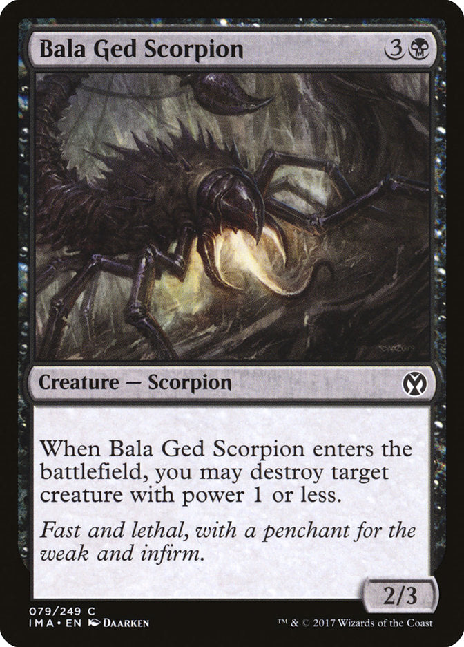 Bala Ged Scorpion [Iconic Masters] | Total Play