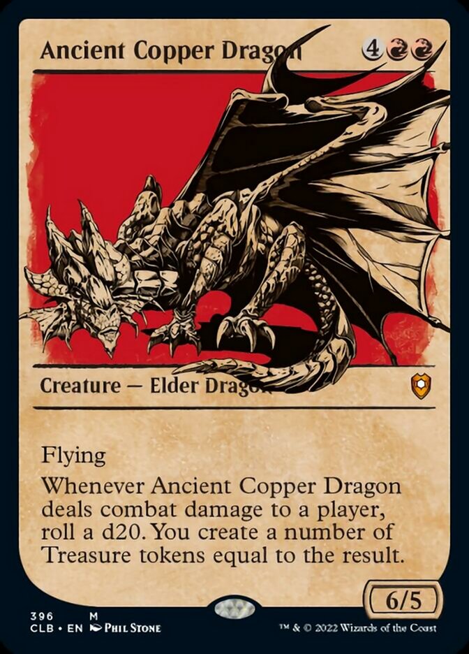 Ancient Copper Dragon (Showcase) [Commander Legends: Battle for Baldur's Gate] | Total Play