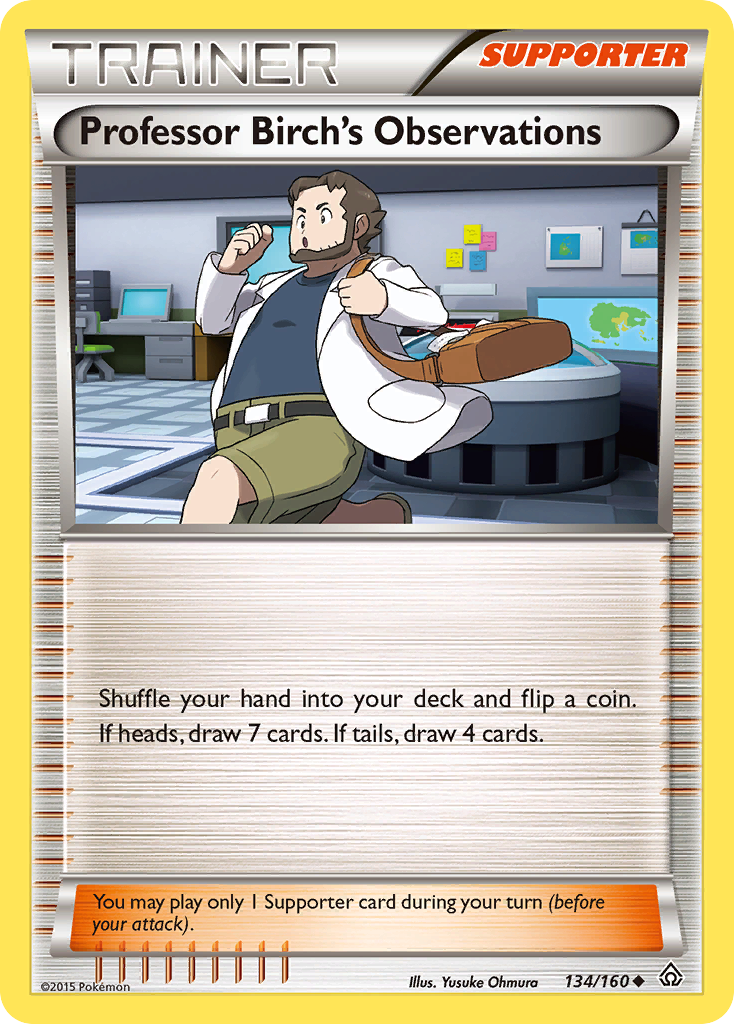 Professor Birch's Observations (134/160) [XY: Primal Clash] | Total Play