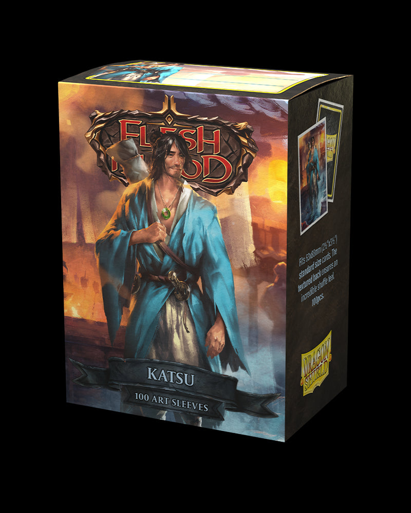 Dragon Shield: Standard 100ct Art Sleeves - Flesh and Blood (Katsu - Matte) | Total Play