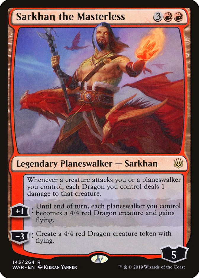 Sarkhan the Masterless [War of the Spark] | Total Play