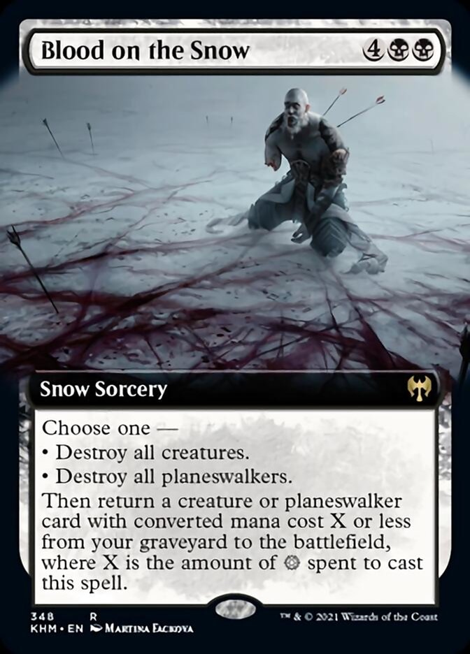 Blood on the Snow (Extended Art) [Kaldheim] | Total Play