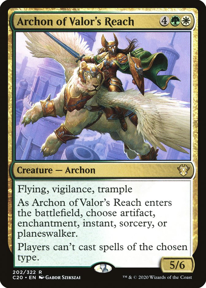 Archon of Valor's Reach [Commander 2020] | Total Play