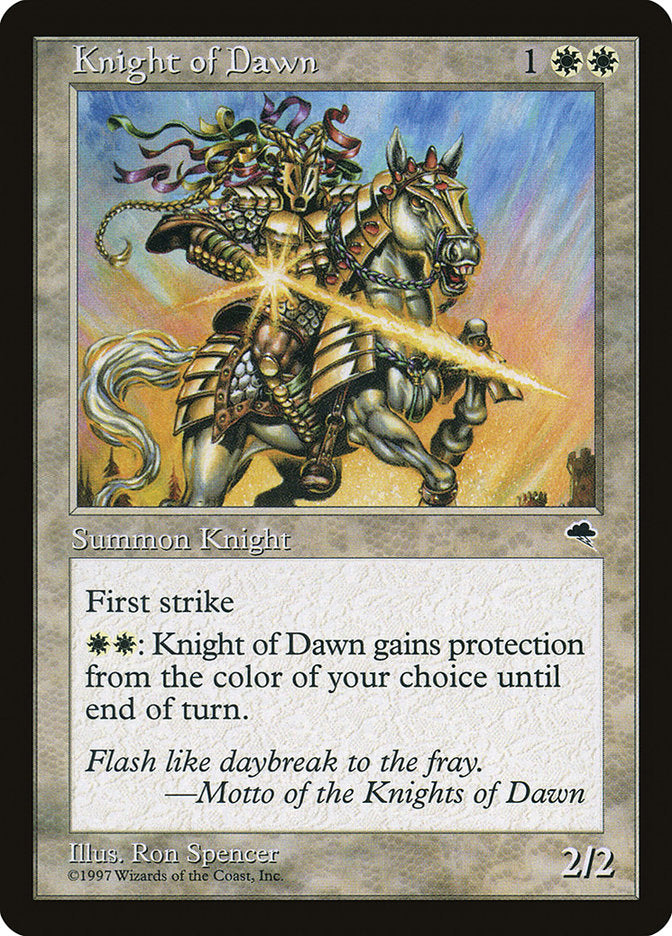 Knight of Dawn [Tempest] | Total Play