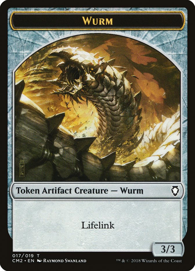 Wurm Token (017/019) [Commander Anthology Volume II Tokens] | Total Play