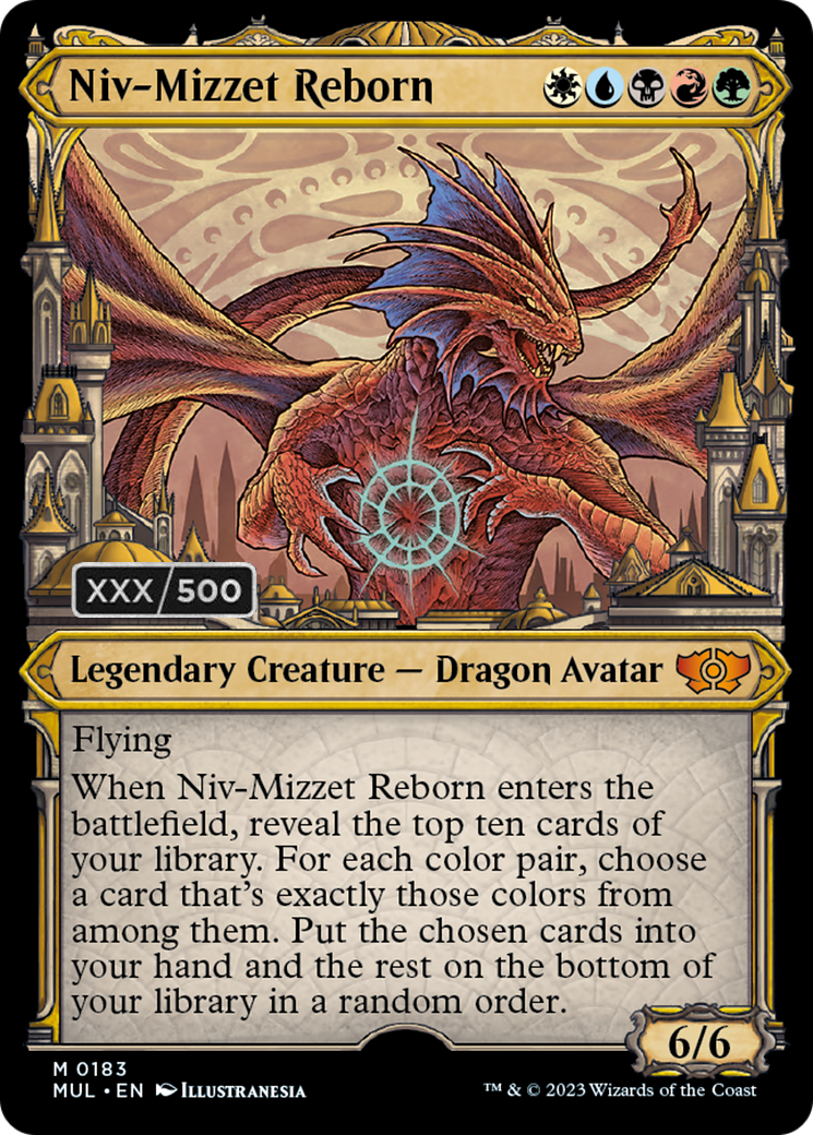 Niv-Mizzet Reborn (Serialized) [Multiverse Legends] | Total Play