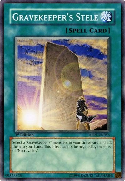 Gravekeeper's Stele [ABPF-EN056] Common | Total Play