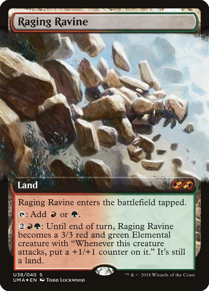 Raging Ravine (Topper) [Ultimate Masters Box Topper] | Total Play