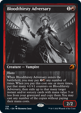 Bloodthirsty Adversary [Innistrad: Double Feature] | Total Play