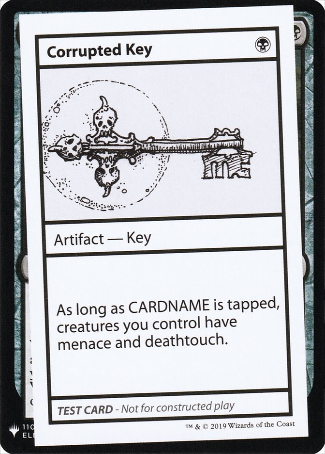 Corrupted Key [Mystery Booster Playtest Cards] | Total Play