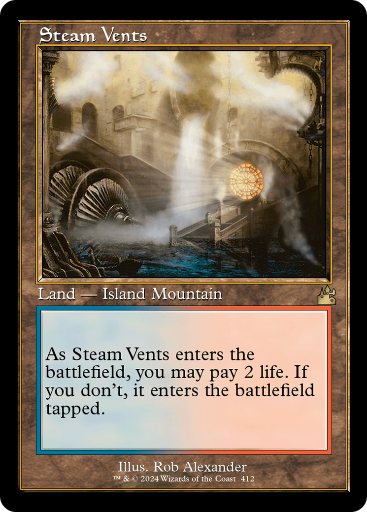 Steam Vents (Retro) [Ravnica Remastered] | Total Play