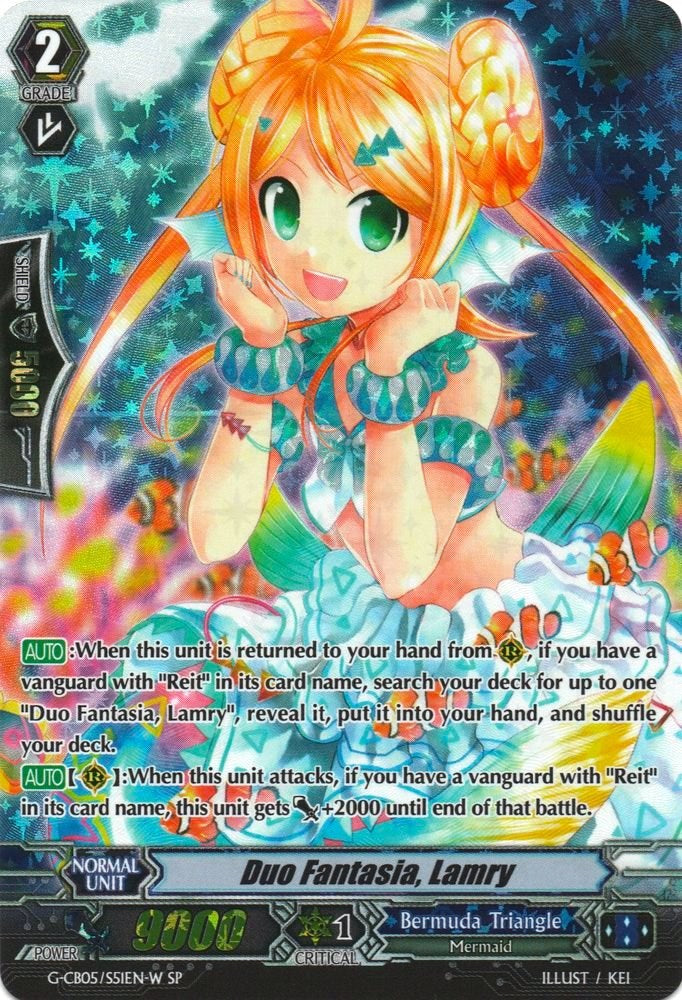 Duo Fantasia, Lamry (White) (G-CB05/S51EN W) [Prismatic Divas] | Total Play